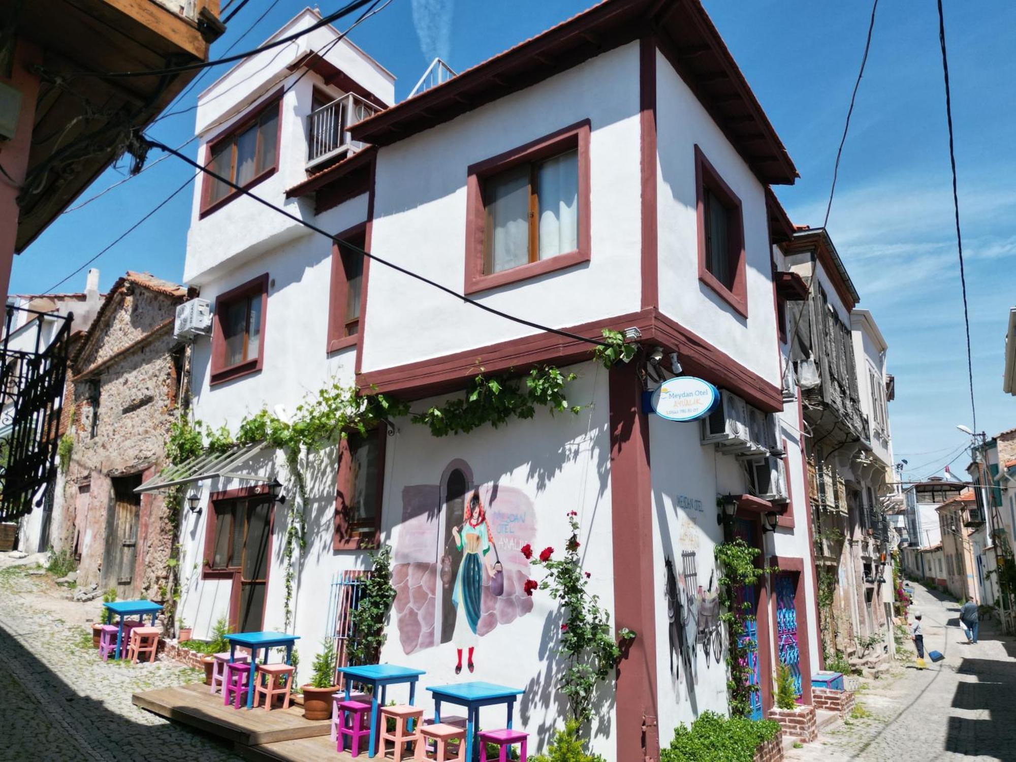 Meydan Otel Ayvalı Esterno foto